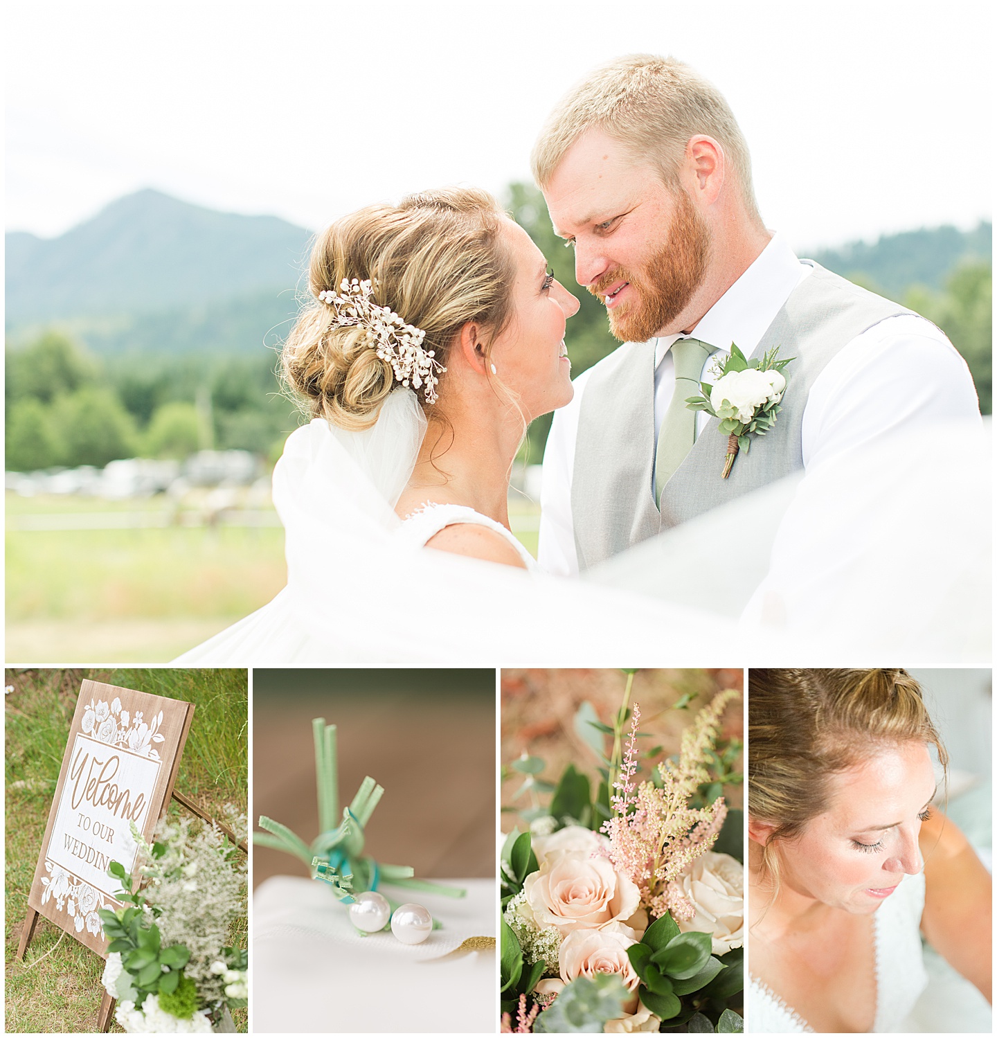 Rustic Mountain Wedding Cle Elum Tiffany Joy Photography