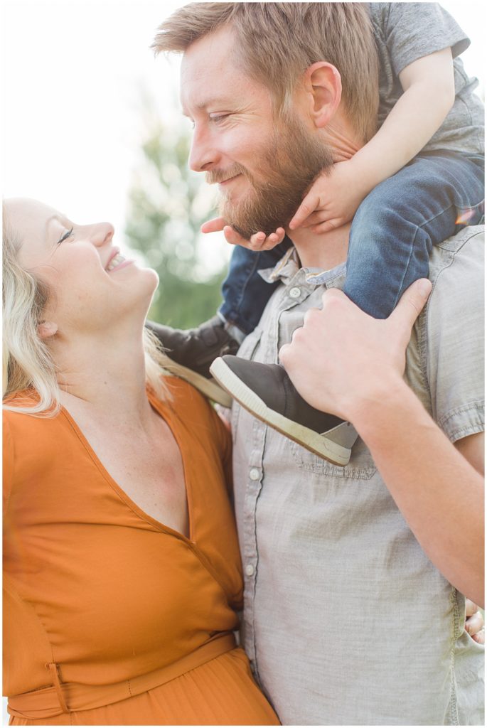 River summer maternity session Tiffany Joy Photography