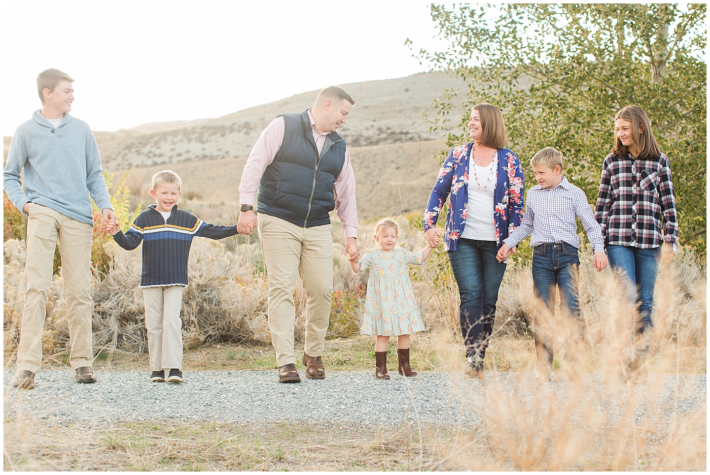 Family Fall Session Chelan Tiffany Joy W Photography