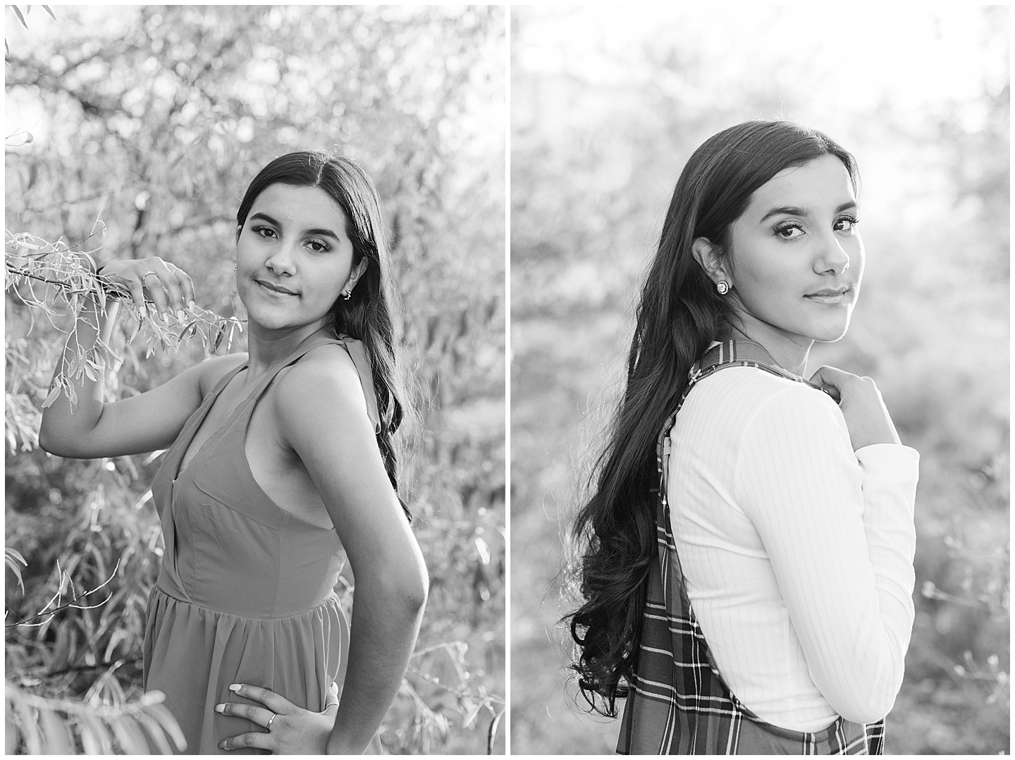 Summer River and Fall Orchard Senior Girl Twin Session Tiffany Joy W Photography