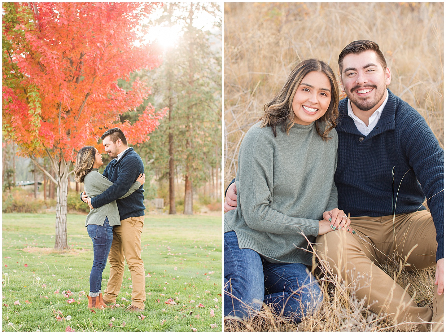 Mountain and Forest Engagement Session Tiffany Joy W Photography