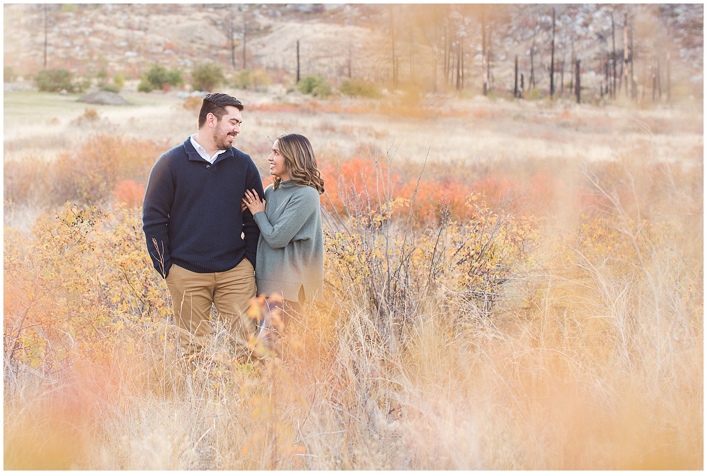 Mountain and Forest Engagement Session Tiffany Joy W Photography