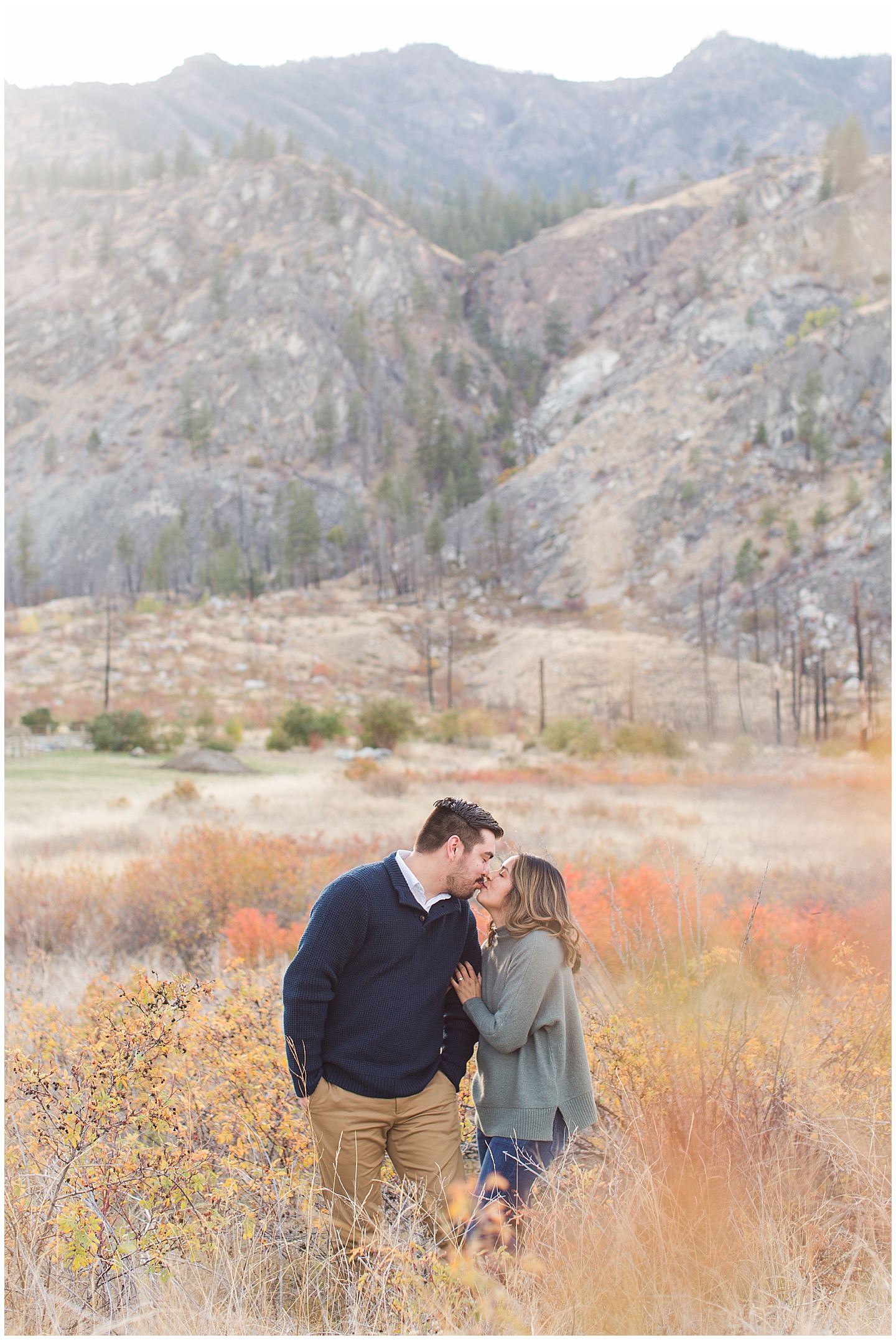 Mountain and Forest Engagement Session Tiffany Joy W Photography