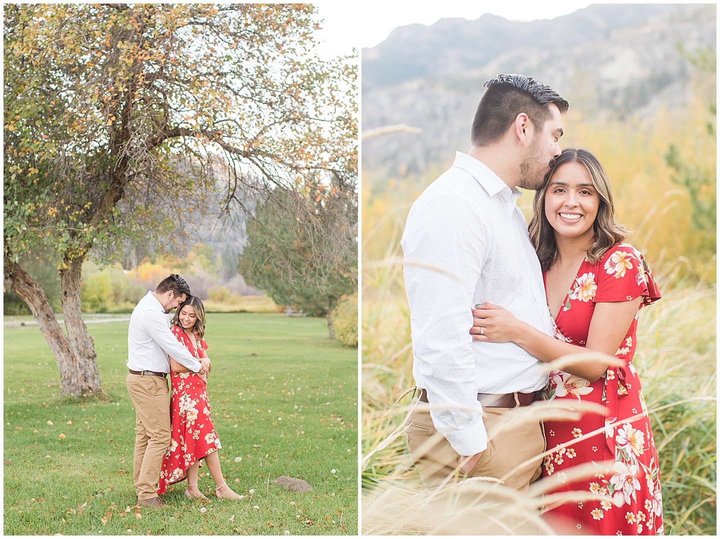 Mountain and Forest Engagement Session Tiffany Joy W Photography