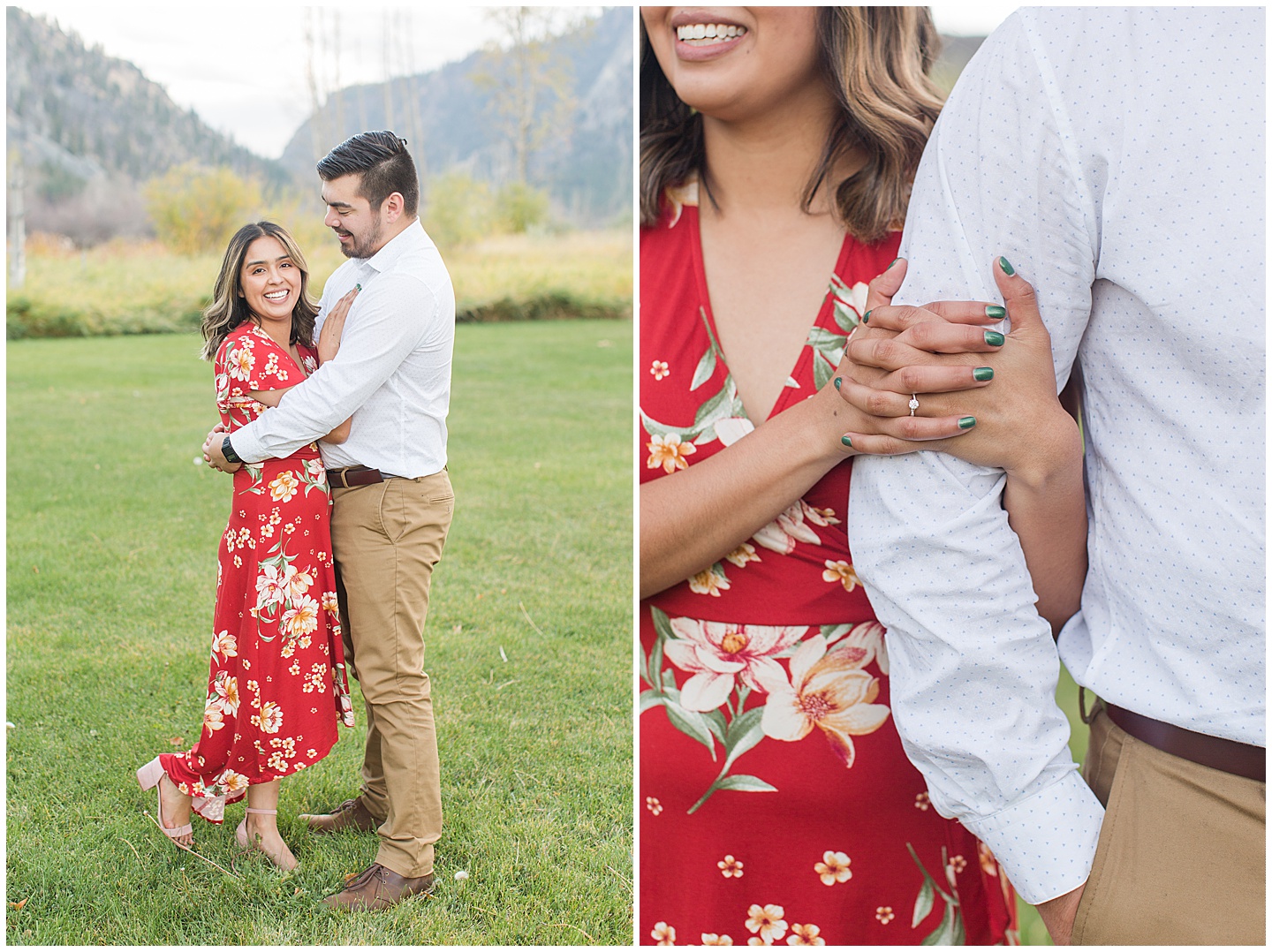 Mountain and Forest Engagement Session Tiffany Joy W Photography