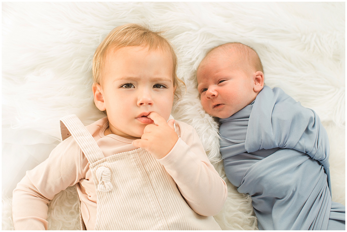 Newborn baby boy neutral session Tiffany Joy W Photography