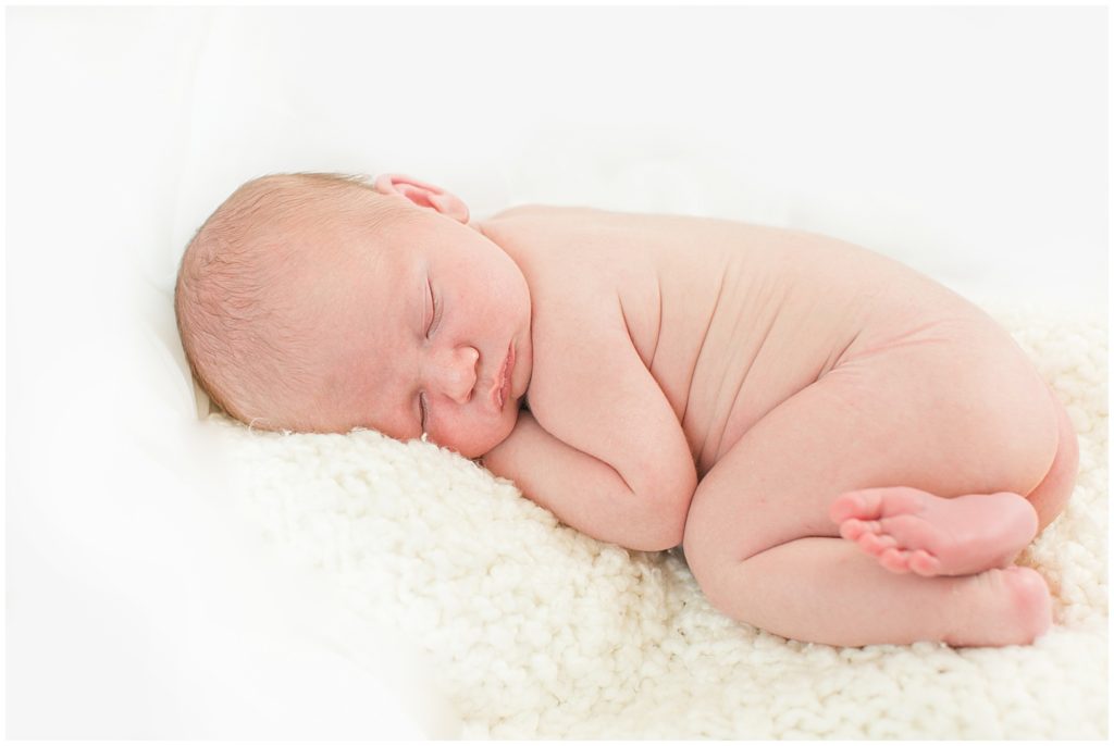 Newborn baby boy neutral session Tiffany Joy W Photography