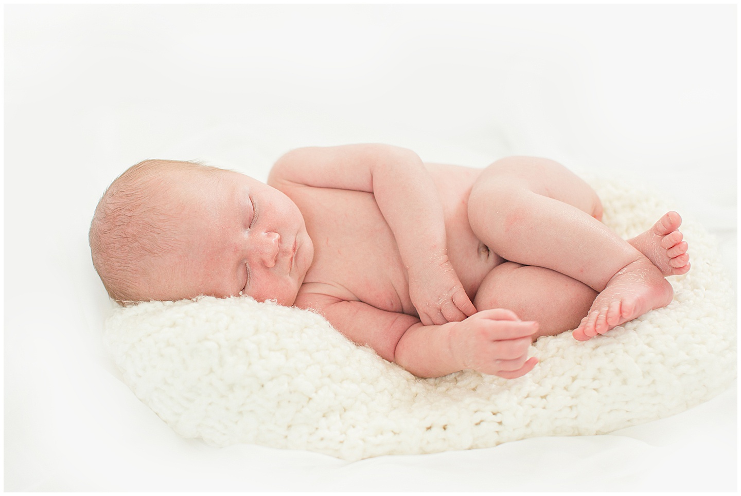 Newborn baby boy neutral session Tiffany Joy W Photography