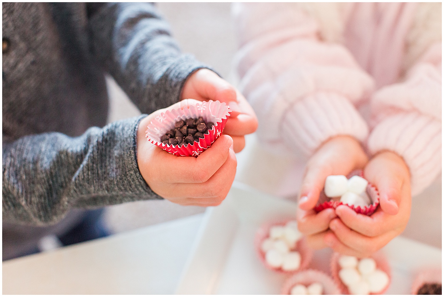 Winter snow and cocoa family session Tiffany Joy W Photography