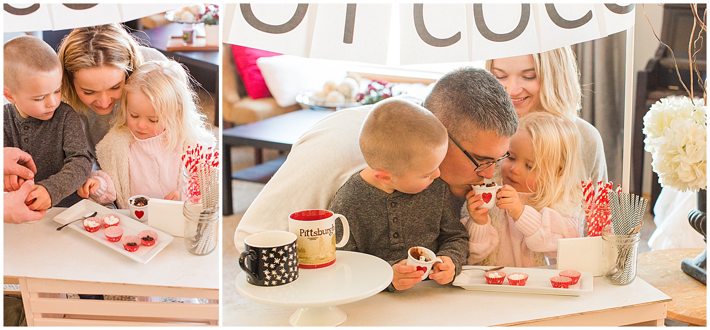 Winter snow and cocoa family session Tiffany Joy W Photography