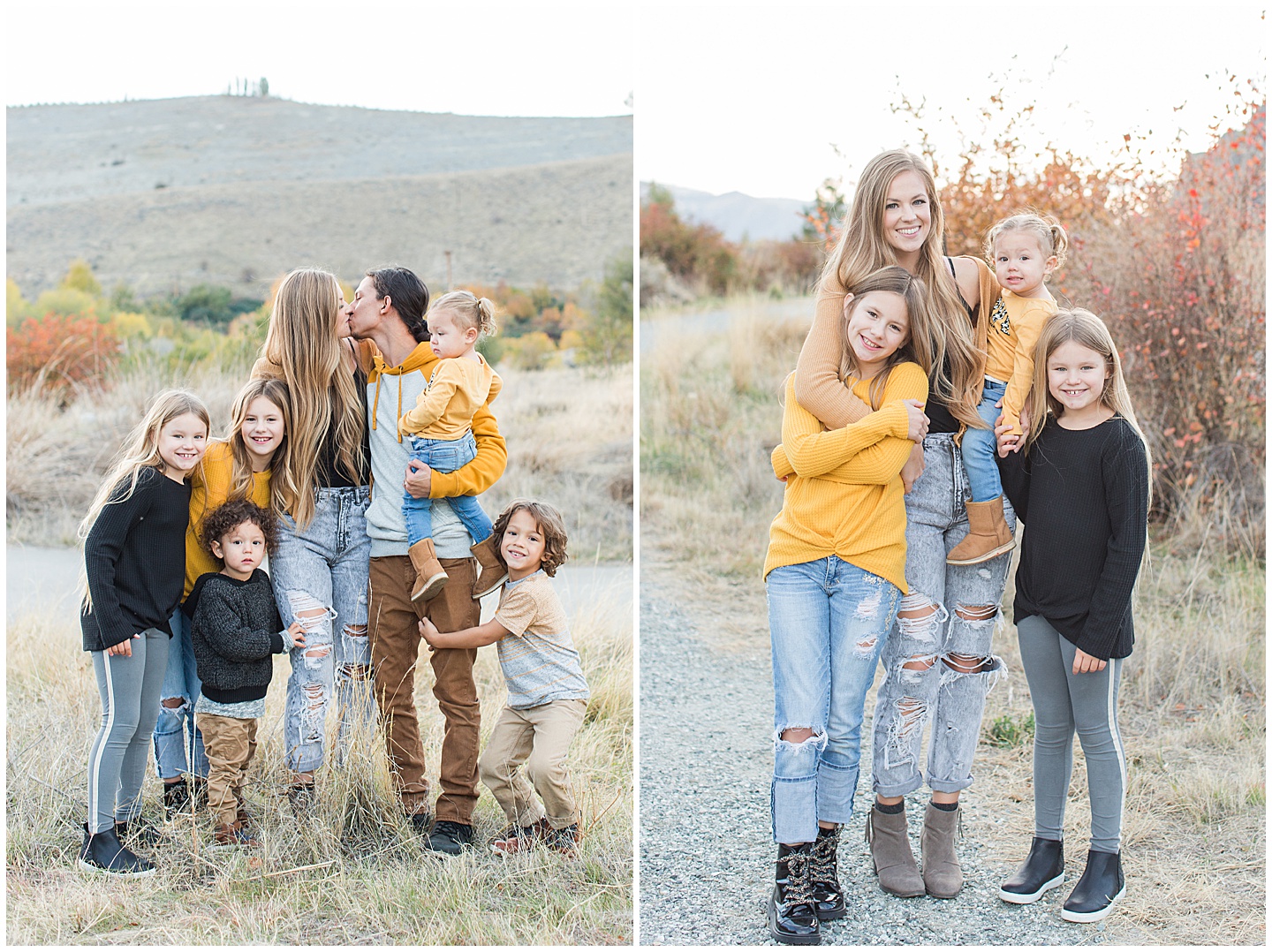 Fall River Session with Big Family Tiffany Joy W Photography