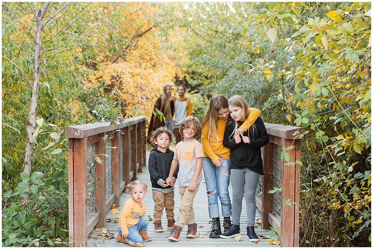 Fall River Session with Big Family Tiffany Joy W Photography