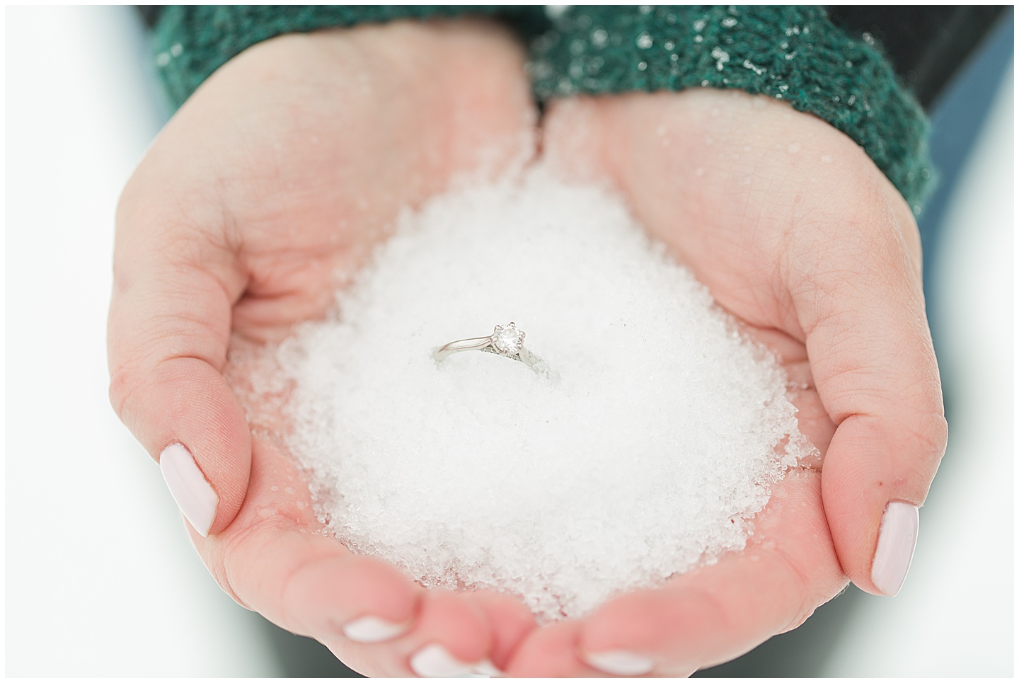 Winter Snowy Mountain Engagement Session Tiffany Joy W Photography