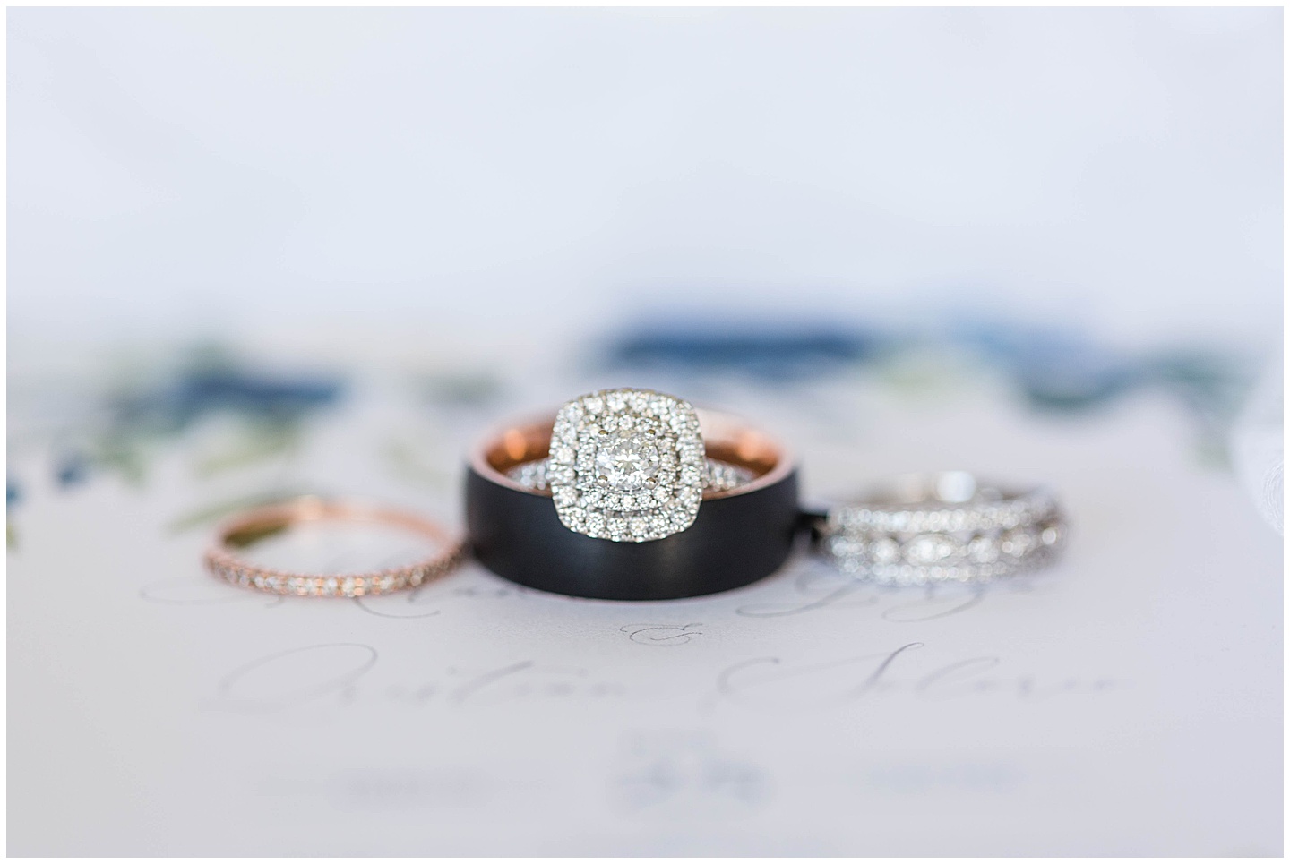 Columbia River Navy and Pink Wedding Tiffany Joy W Photography