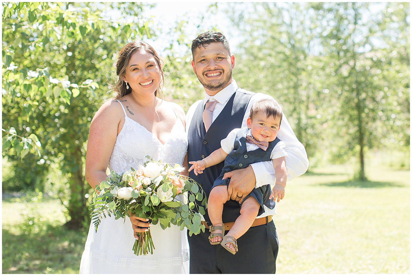 Columbia River Navy and Pink Wedding Tiffany Joy W Photography