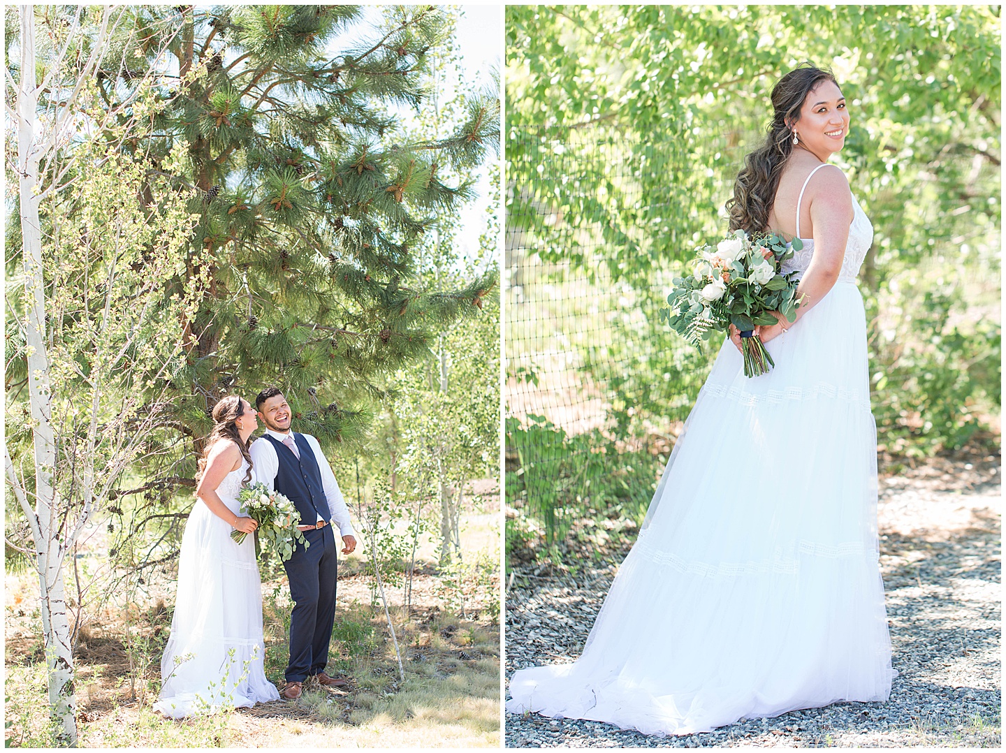 Columbia River Navy and Pink Wedding Tiffany Joy W Photography