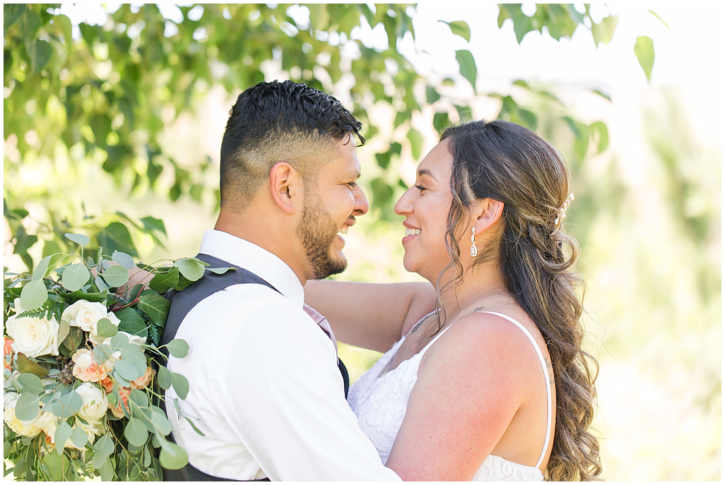 Columbia River Navy and Pink Wedding Tiffany Joy W Photography