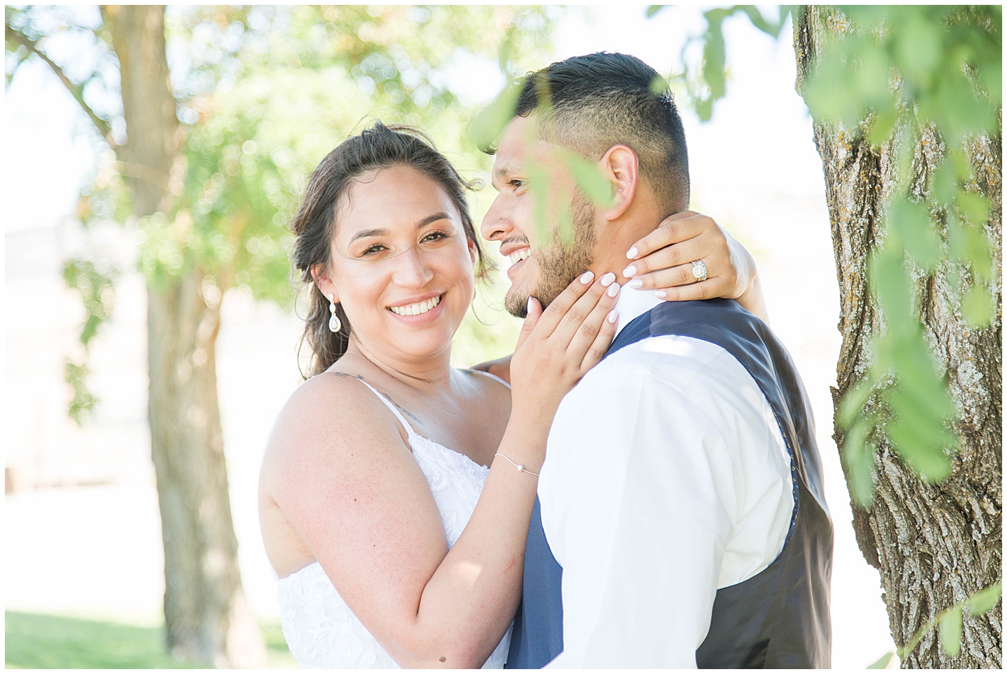 Columbia River Navy and Pink Wedding Tiffany Joy W Photography