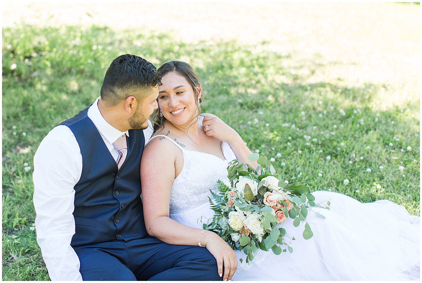 Columbia River Navy and Pink Wedding Tiffany Joy W Photography