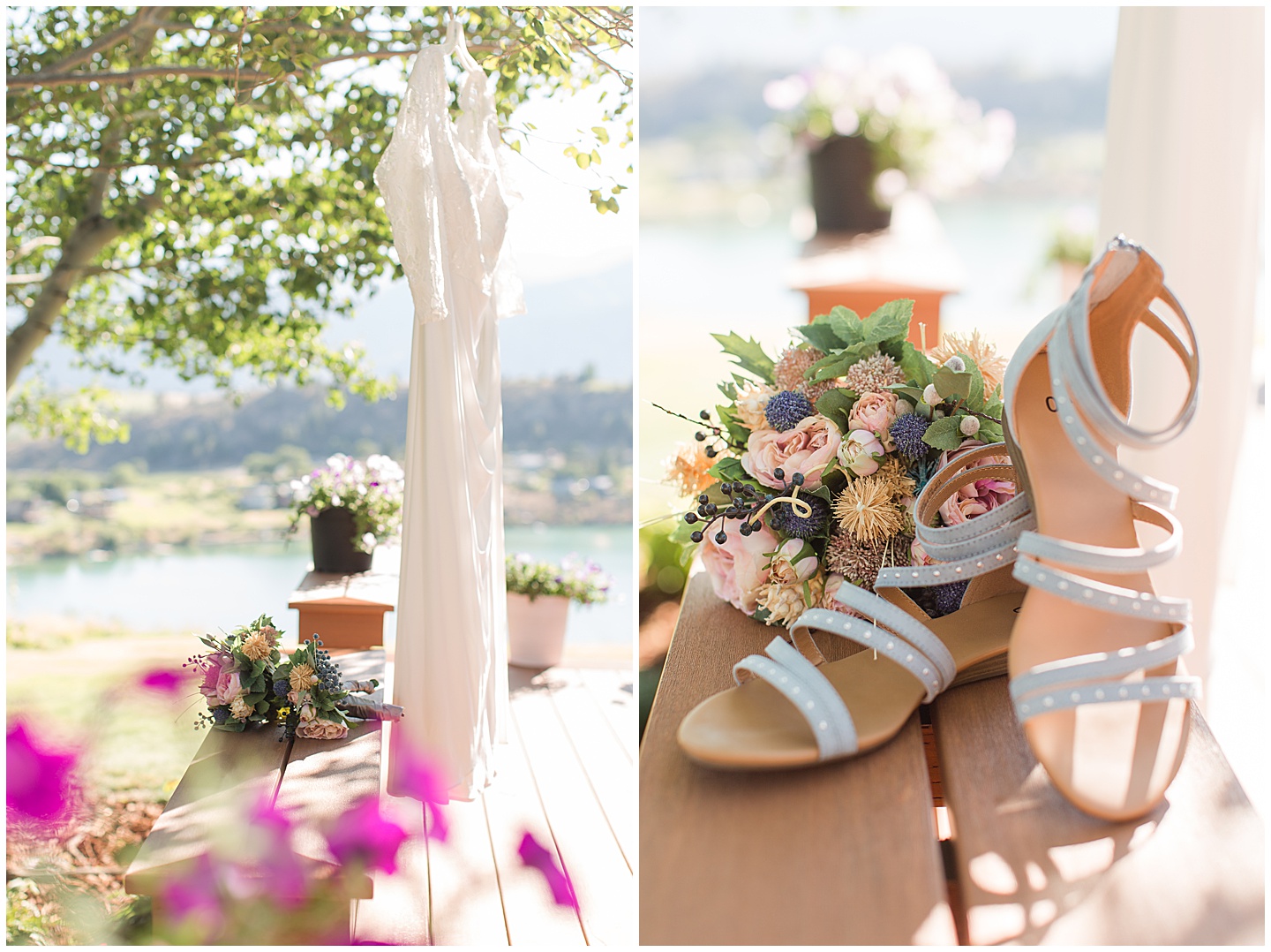 Lake Chelan Intimate Sunset Wedding Tiffany Joy W Photography