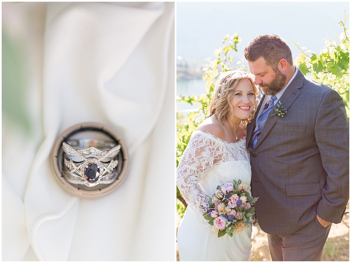 Lake Chelan Intimate Sunset Wedding Tiffany Joy W Photography