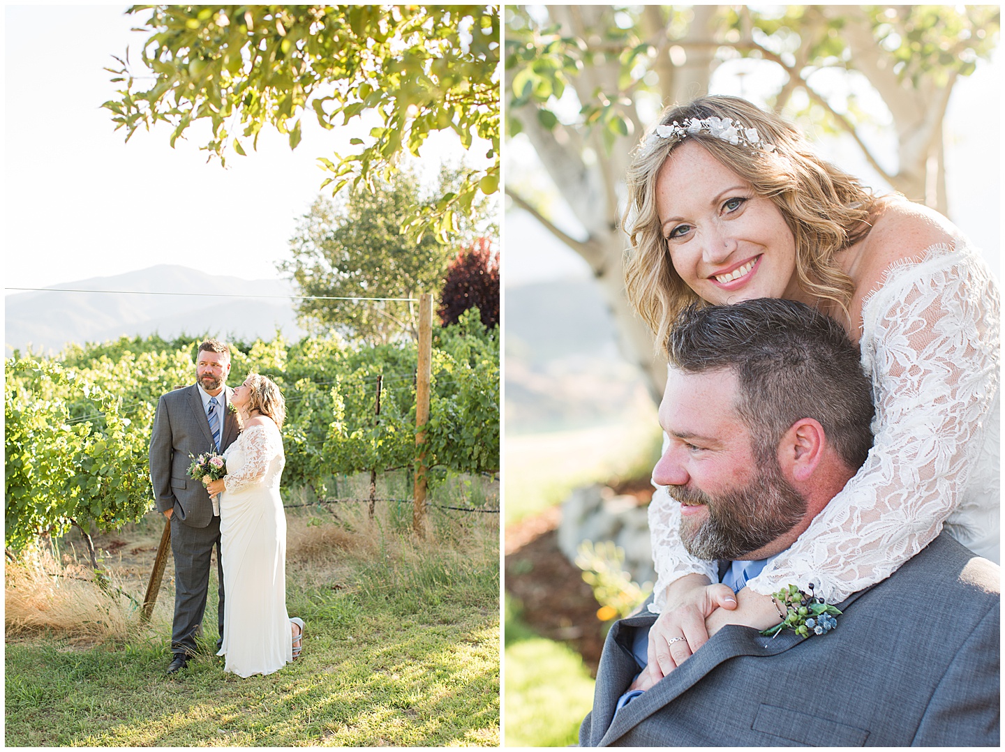 Lake Chelan Intimate Sunset Wedding Tiffany Joy W Photography