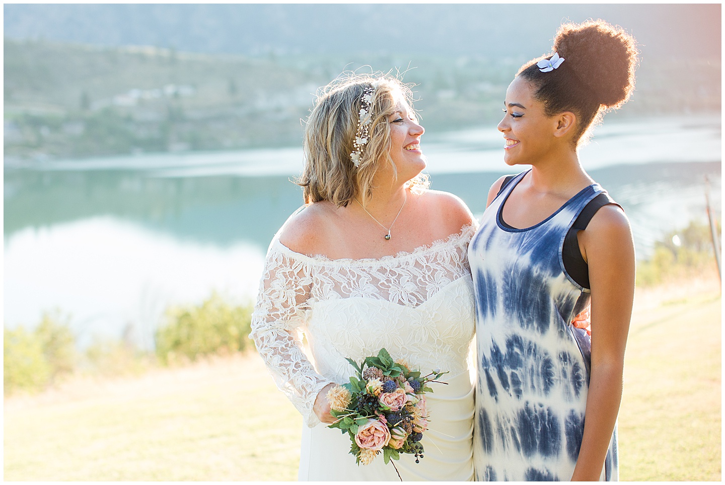 Lake Chelan Intimate Sunset Wedding Tiffany Joy W Photography