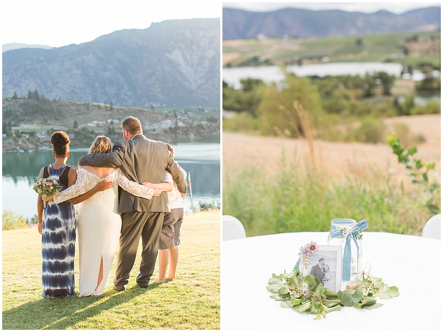 Lake Chelan Intimate Sunset Wedding Tiffany Joy W Photography