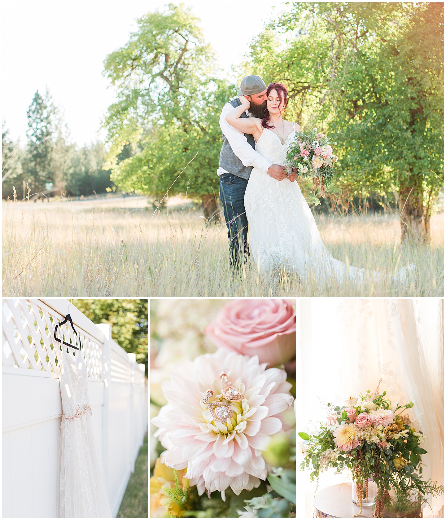 Lo and Matt's Rustic Eastern Washington Wedding Tiffany Joy W Photography