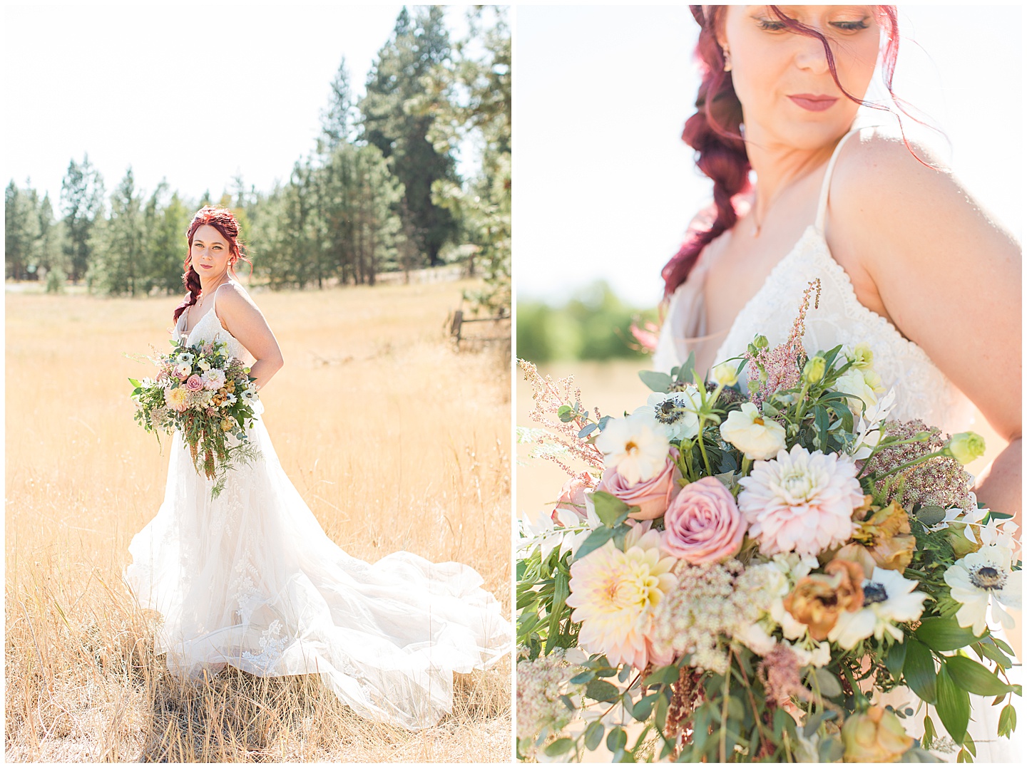 Lo and Matt's Rustic Eastern Washington Wedding Tiffany Joy W Photography