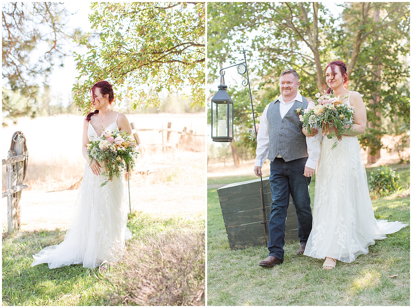 Lo and Matt's Rustic Eastern Washington Wedding Tiffany Joy W Photography