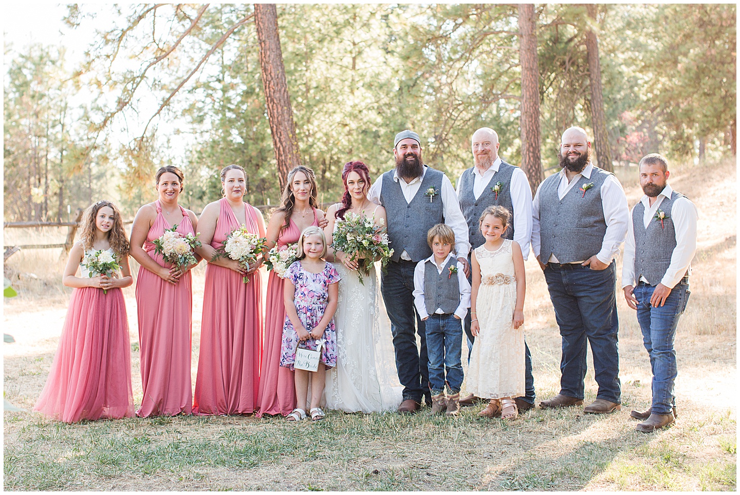 Lo and Matt's Rustic Eastern Washington Wedding Tiffany Joy W Photography