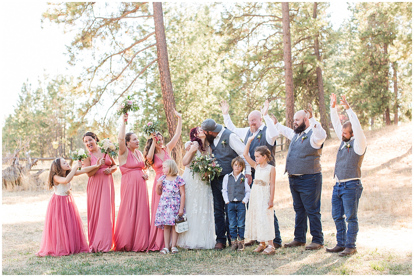 Lo and Matt's Rustic Eastern Washington Wedding Tiffany Joy W Photography