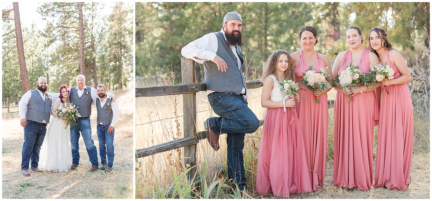 Lo and Matt's Rustic Eastern Washington Wedding Tiffany Joy W Photography