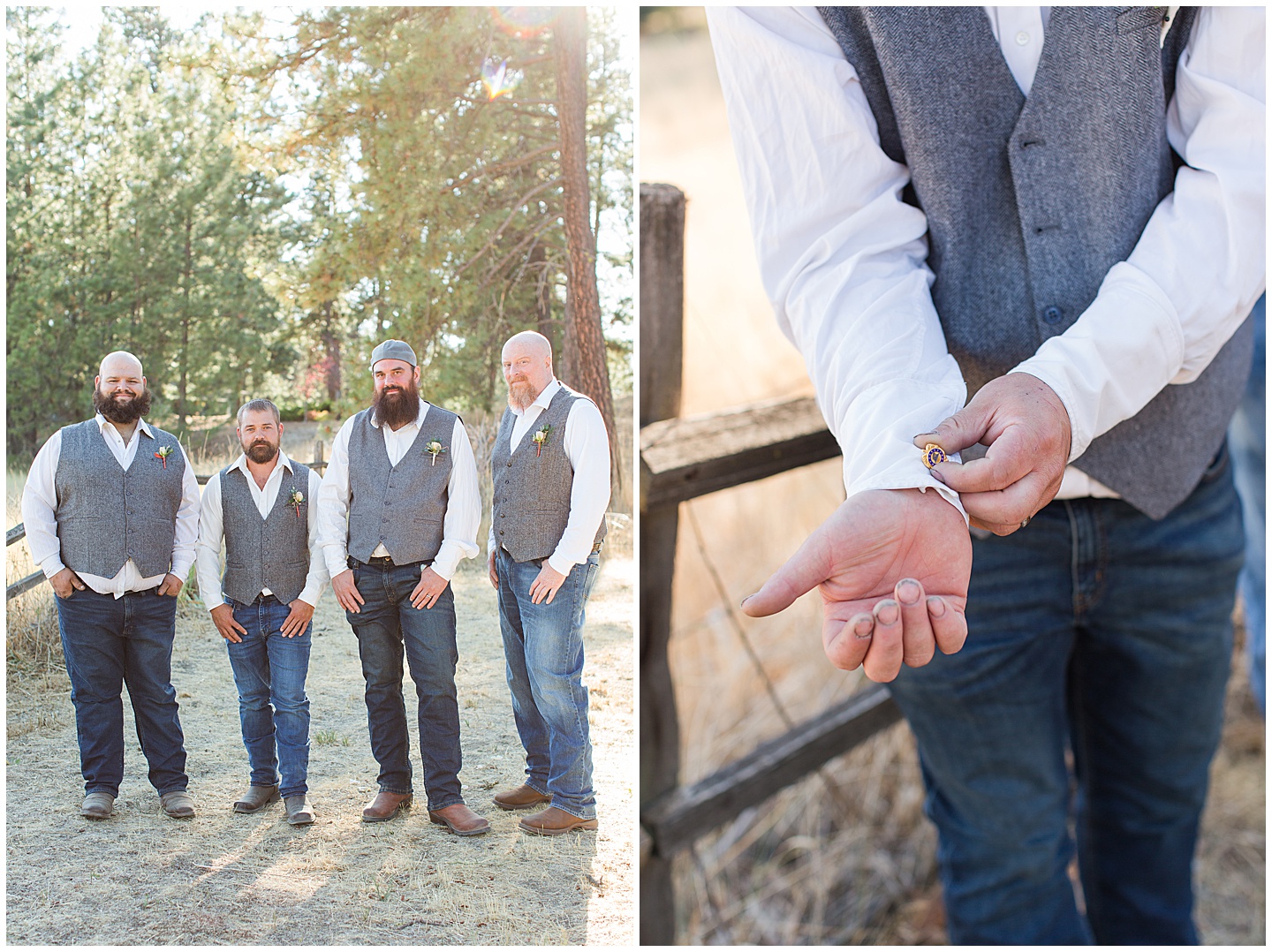 Lo and Matt's Rustic Eastern Washington Wedding Tiffany Joy W Photography