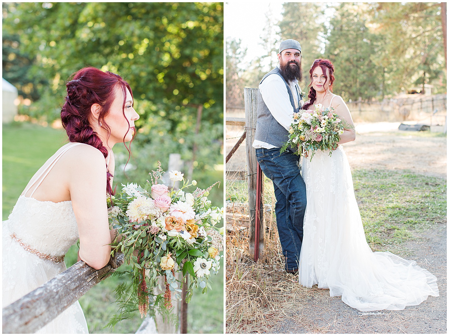 Lo and Matt's Rustic Eastern Washington Wedding Tiffany Joy W Photography