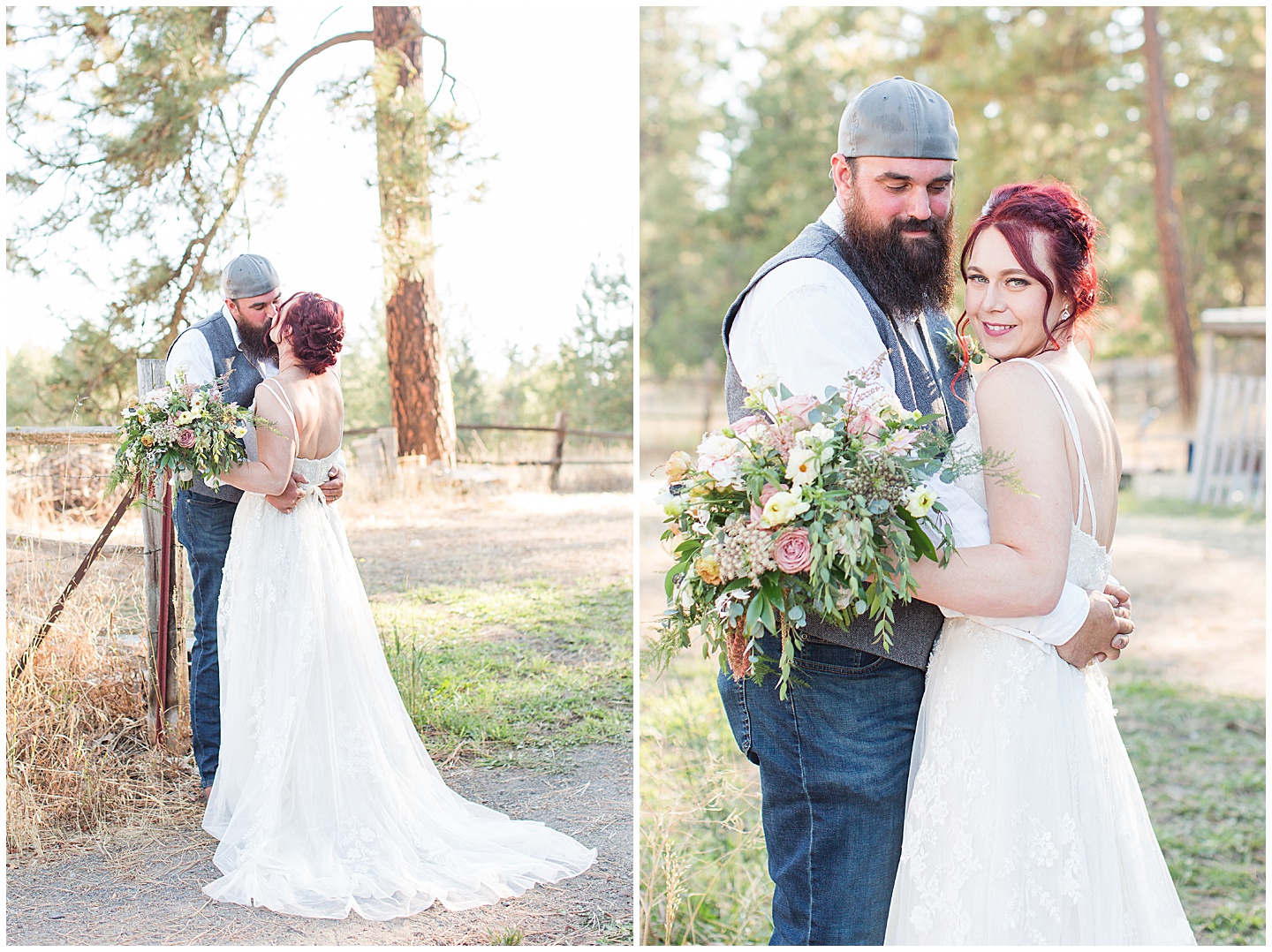 Lo and Matt's Rustic Eastern Washington Wedding Tiffany Joy W Photography