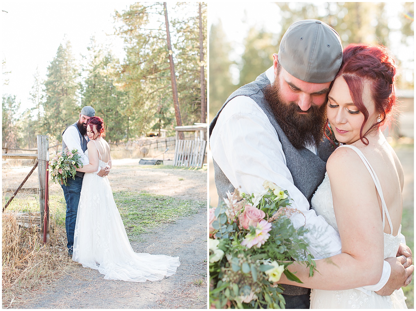 Lo and Matt's Rustic Eastern Washington Wedding Tiffany Joy W Photography