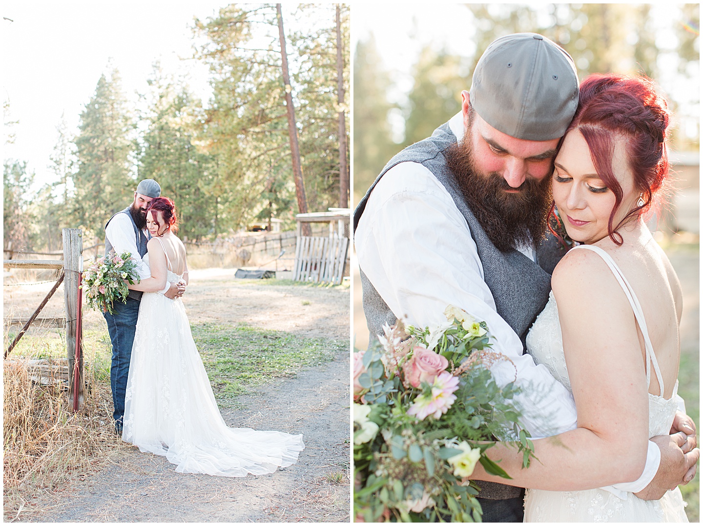 Lo and Matt's Rustic Eastern Washington Wedding Tiffany Joy W Photography