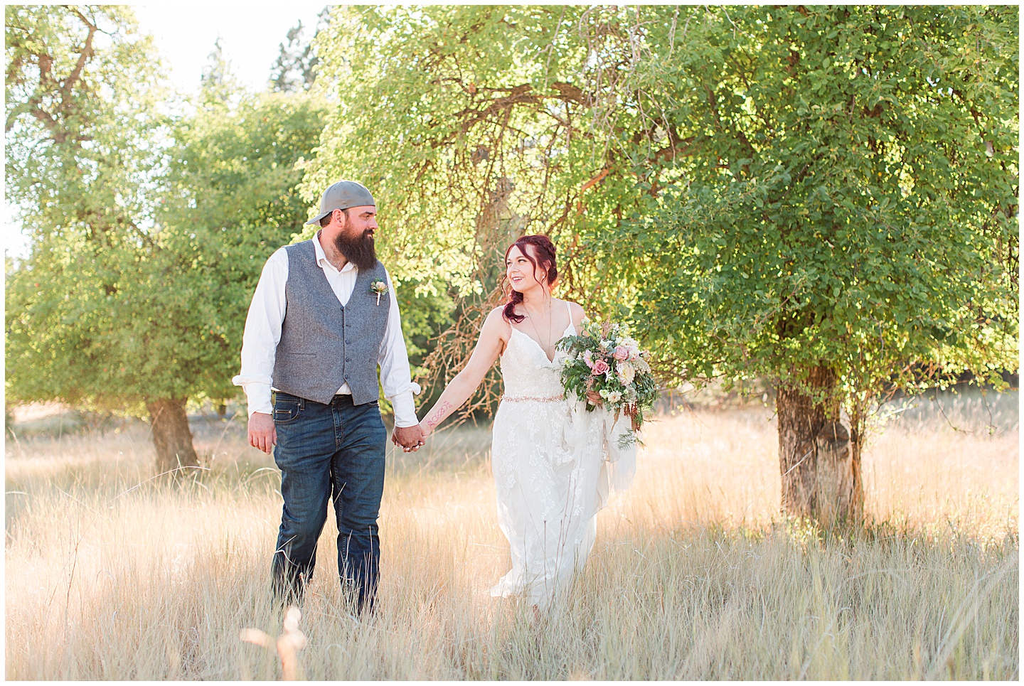 Lo and Matt's Rustic Eastern Washington Wedding Tiffany Joy W Photography