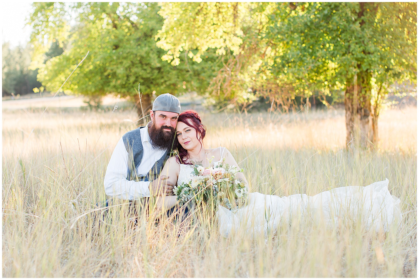 Lo and Matt's Rustic Eastern Washington Wedding Tiffany Joy W Photography