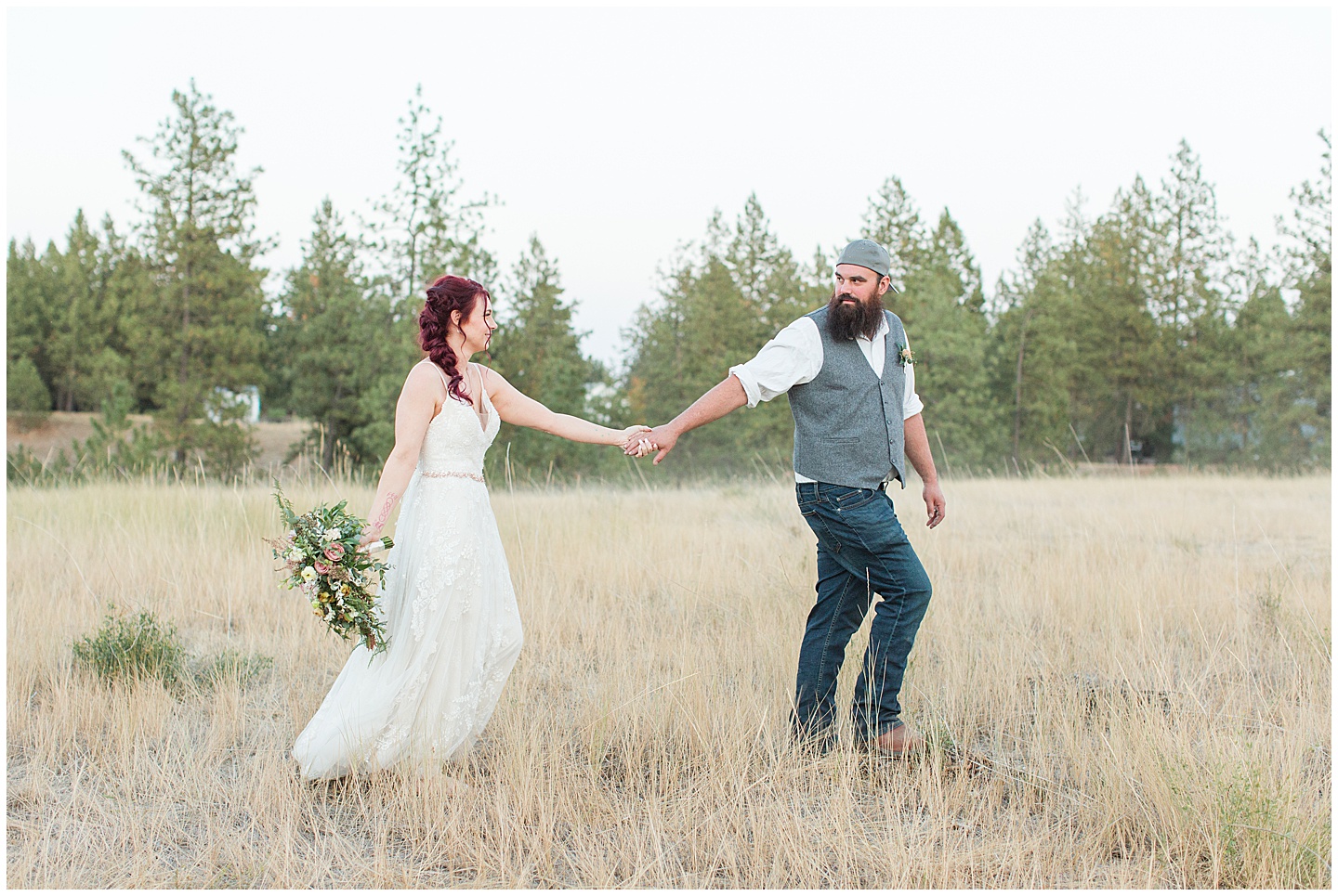 Lo and Matt's Rustic Eastern Washington Wedding Tiffany Joy W Photography