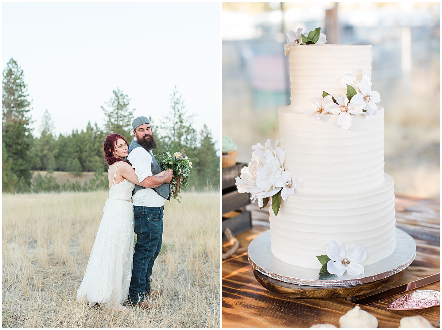 Lo and Matt's Rustic Eastern Washington Wedding Tiffany Joy W Photography