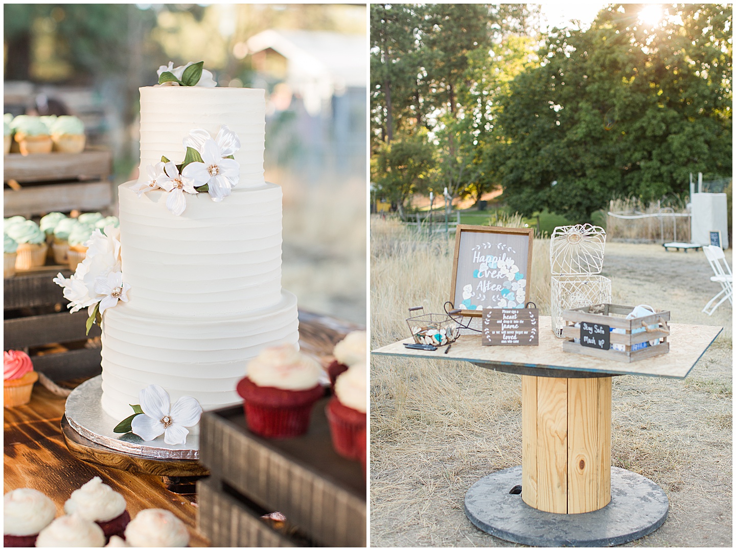 Lo and Matt's Rustic Eastern Washington Wedding Tiffany Joy W Photography