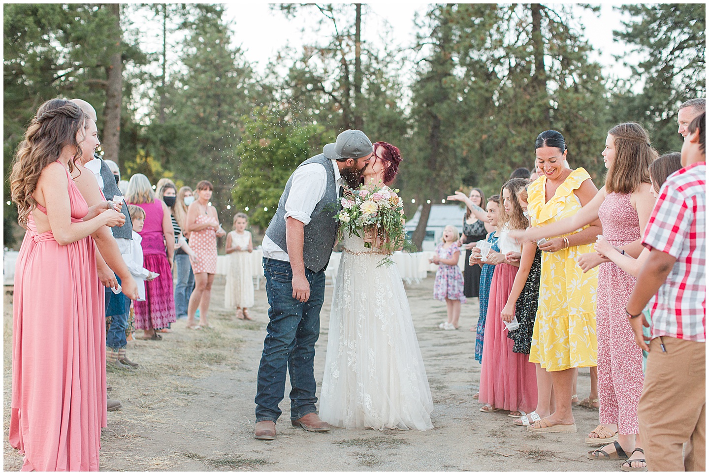 Lo and Matt's Rustic Eastern Washington Wedding Tiffany Joy W Photography