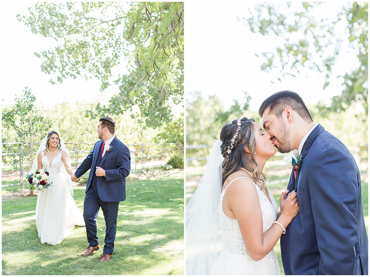 Wenatchee Mountain view wedding navy and maroon Tiffany Joy W Photography