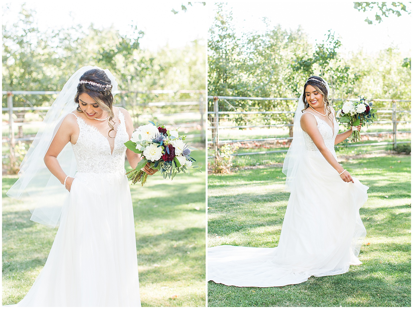 Wenatchee Mountain view wedding navy and maroon Tiffany Joy W Photography