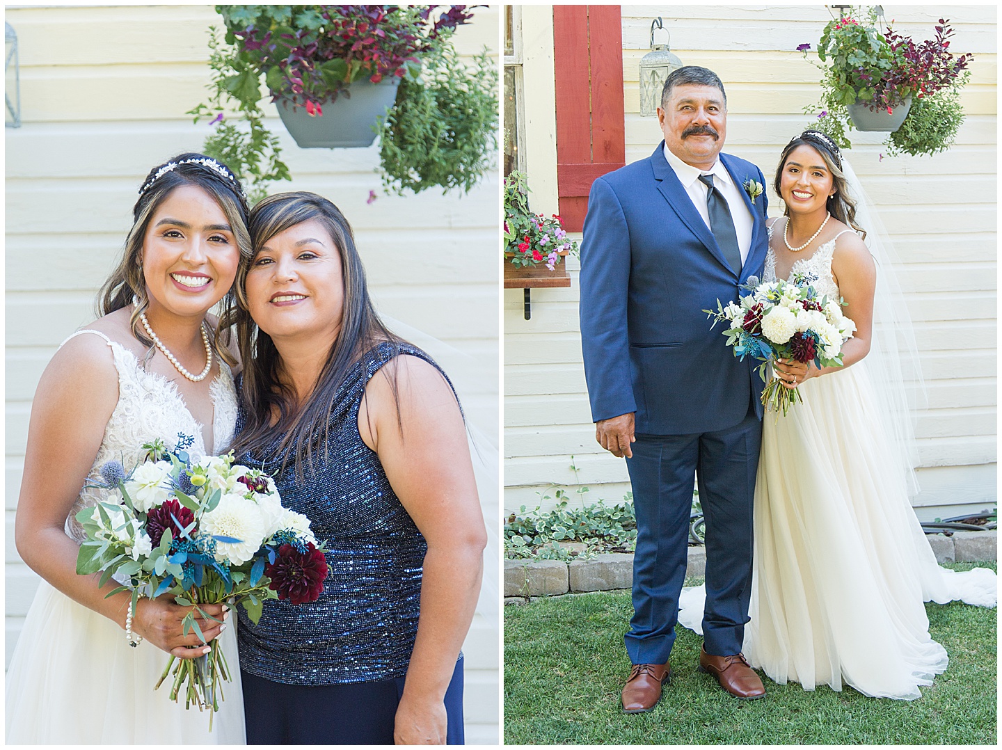 Wenatchee Mountain view wedding navy and maroon Tiffany Joy W Photography