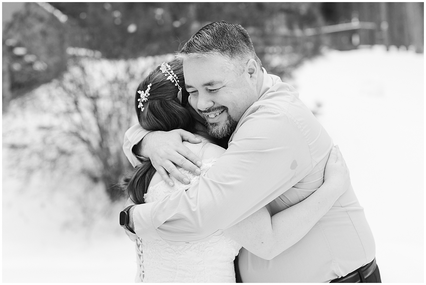 Winter River Mountain Lodge Wedding TIffany Joy W Photography