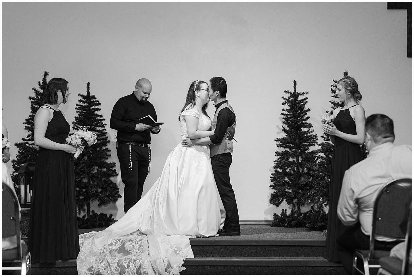 Winter River Mountain Lodge Wedding TIffany Joy W Photography